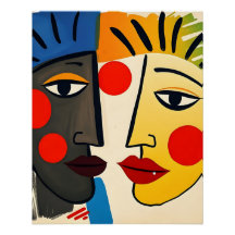 Abstract Portrait Art 