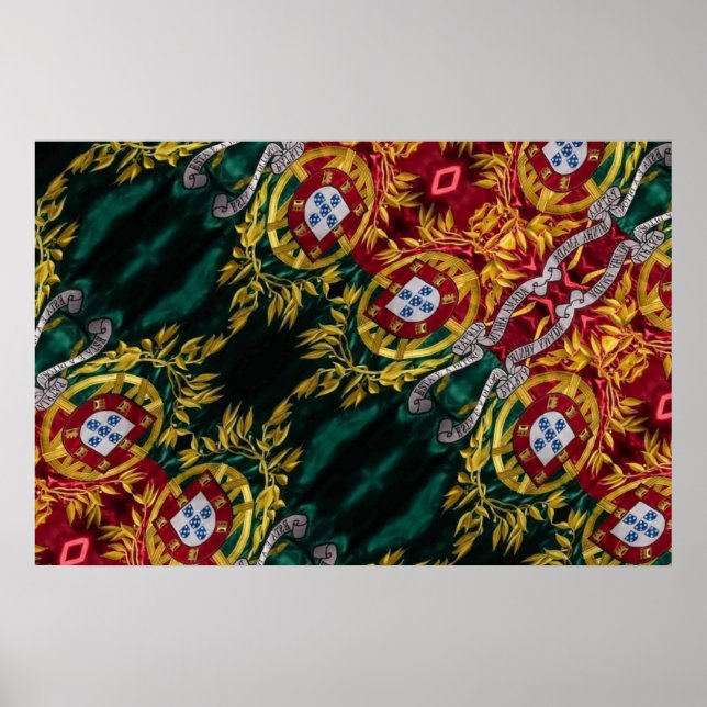 Abstract Portuguese Poster (Front)