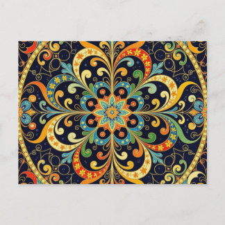 Abstract Postcard