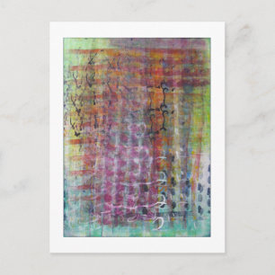 Abstract Postcard