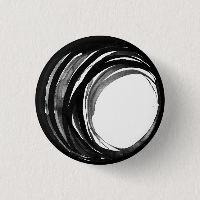 Abstract Prayer Bead Button (Front)