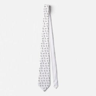 Abstract Praying Mantis Tie