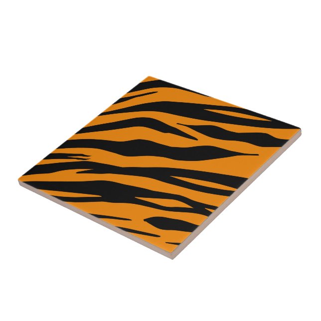 Abstract Predator Skin Camo Art: Adventure design Ceramic Tile (Side)