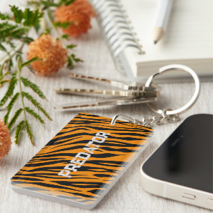 Abstract Predator Skin Camo Art: Adventure design Key Ring