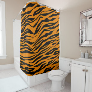 Abstract Predator Skin Camo Art: Adventure design Shower Curtain