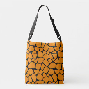 Abstract Predator Skin Camo Art: Adventure-Inspire Crossbody Bag