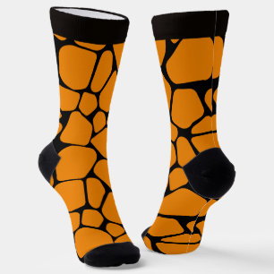 Abstract Predator Skin Camo Art: Adventure-Inspire Socks