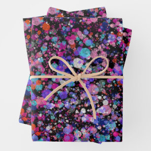 Abstract Print: Many Galaxies in the Universe  Wrapping Paper Sheet