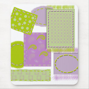 Abstract Print Mouse Pad
