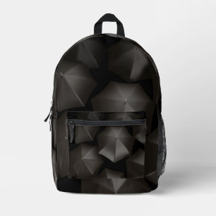 Abstract Printed Backpack