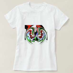 Abstract Profile Art Print T-Shirt