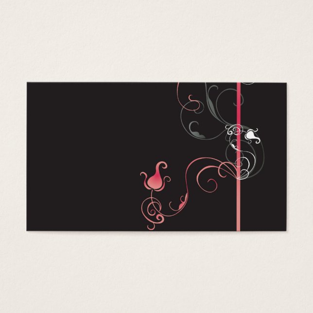 Abstract Profile Card (Front)