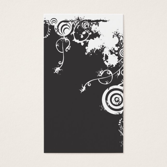 Abstract Profile Card (Front)