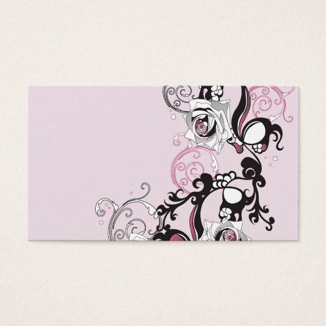 Abstract Profile Card (Front)