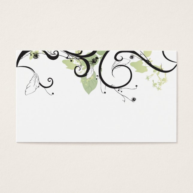 Abstract Profile Card (Front)