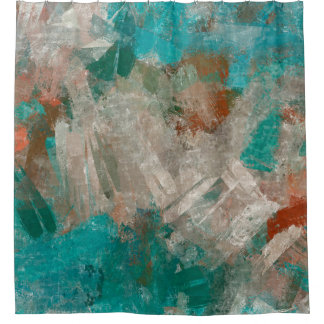 abstract psychedelic background with the texture o shower curtain