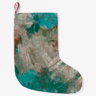 abstract psychedelic background with the texture o small christmas stocking