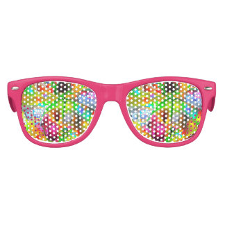 Abstract Psychedelic Flowers  Kids Sunglasses