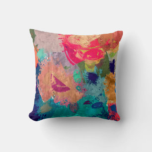 abstract psychedelic fractal background from blurr cushion