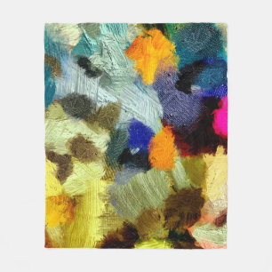 abstract psychedelic grunge background graphic sty fleece blanket