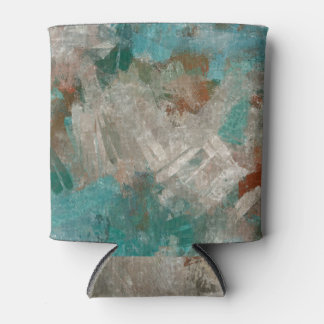 Abstract Psychedelic Strokes Texture. Can Cooler