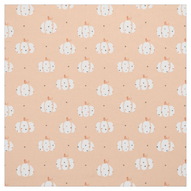 Abstract Pumpkin Pattern Fabric (Swatch)