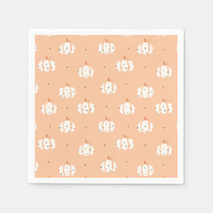 Abstract Pumpkin Pattern Napkins