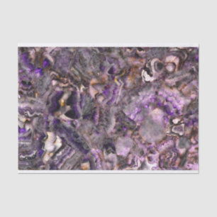 Abstract purple amethyst quartz marble granite  tissue paper