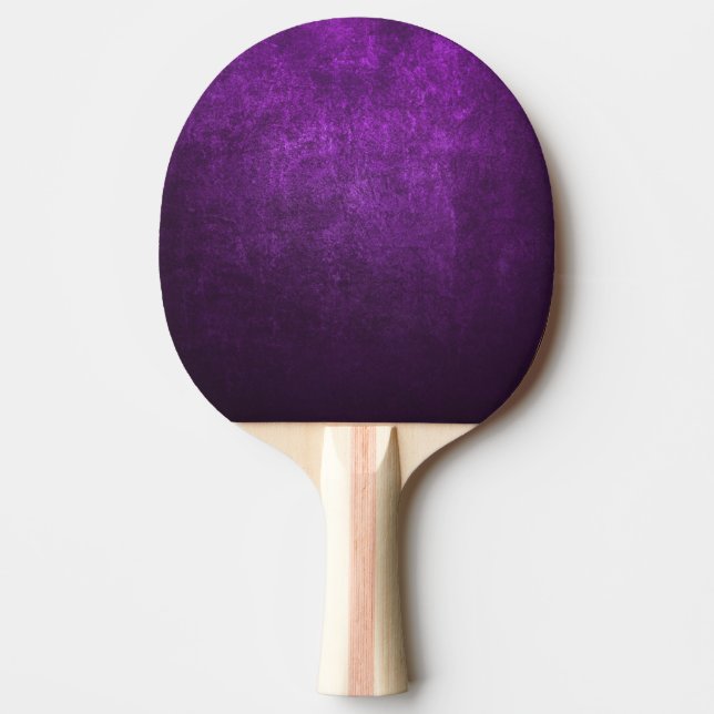 Abstract Purple Background Or Paper With Bright Ping Pong Paddle (Front)