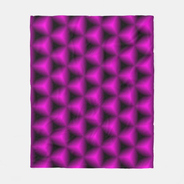 Abstract purple geometric background.abstract, art fleece blanket (Front)