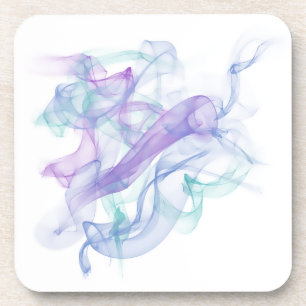 Abstract Purple Haze Coaster