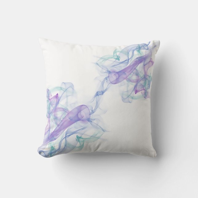 Abstract Purple Haze Cushion (Front)
