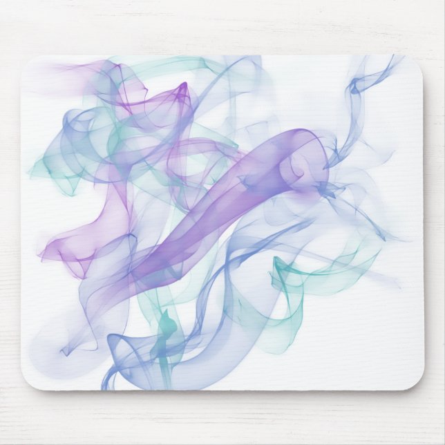 Abstract Purple Haze Mouse Pad (Front)