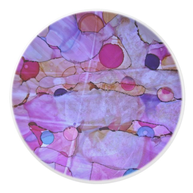 Abstract purple knob (Front)