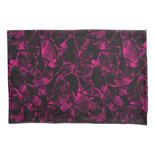 Abstract purple pillowcase (Front)