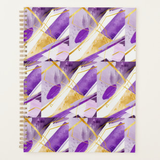 Abstract Purple Planner