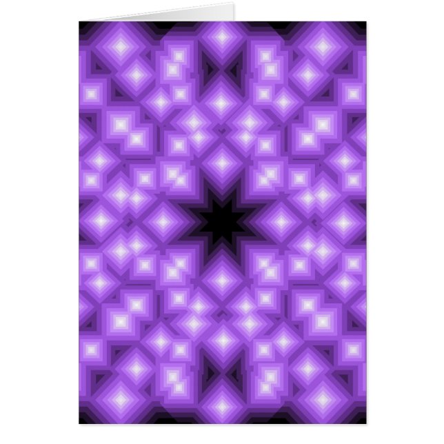 Abstract Purple Star field (Front)