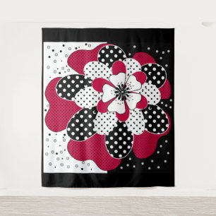 Abstract quilting patchwork patches Tapestry