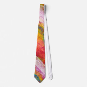 Abstract Radial Pastel Pattern #2 Tie