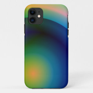 abstract rainbow art iphone case