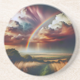 Abstract Rainbow Coasters 🌈✨