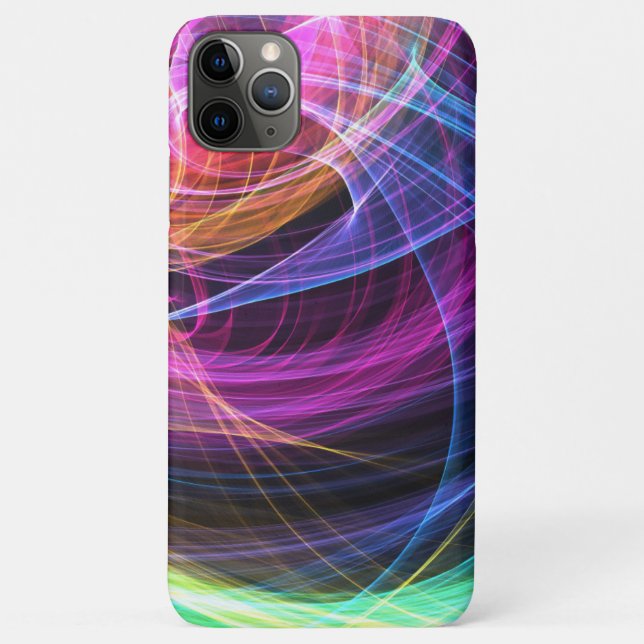 Abstract Rainbow lights vortex lights Case-Mate iPhone Case (Back)