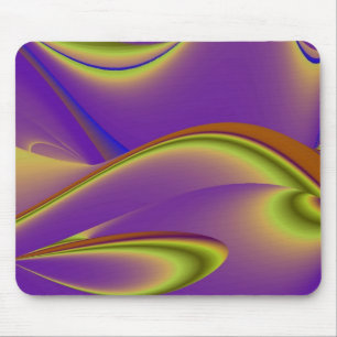 Abstract rainbow mouse pad