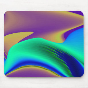 Abstract Rainbow Mouse Pad