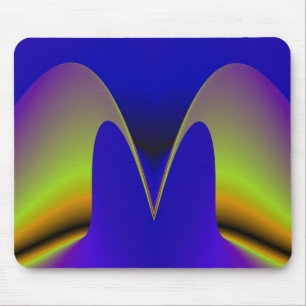 Abstract Rainbow Mouse Pad