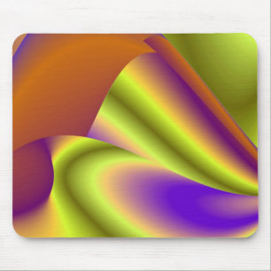Abstract Rainbow Mouse Pad