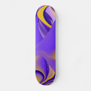 Abstract Rainbow Skateboard