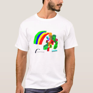 abstract rainbow T-Shirt