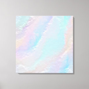 Abstract Rainbow Texture Canvas Print