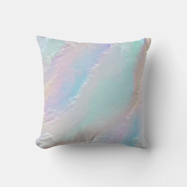 Abstract Rainbow Texture Cushion (Front)